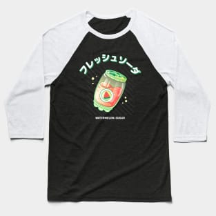 Cute Watermelon Soda Baseball T-Shirt